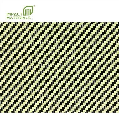 Carbon And Kevlar Hybird Fabric