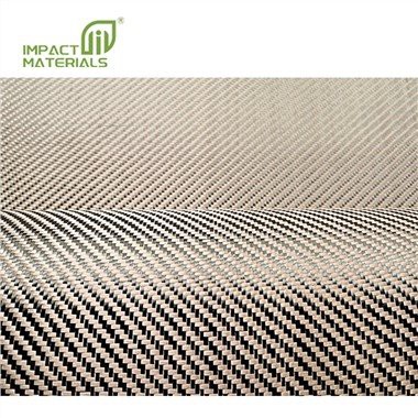 Πανί από ανθρακονήματα με χρυσό μείγμα σαμπάνιας